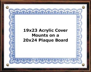 Certificate Plaques