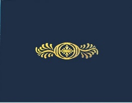 Blue Certificate Folder 