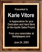 Deluxe Plaques 