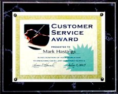 Certificate Plaque