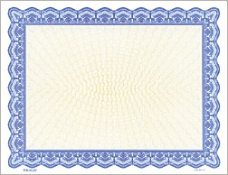 Certificate Paper
