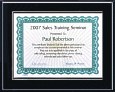 Certificate Plaques for 5x7 Matte