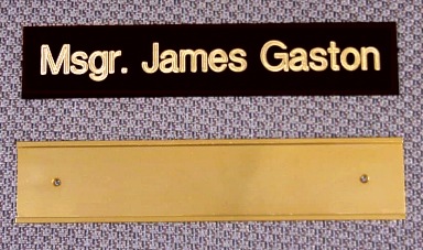 nameplate
