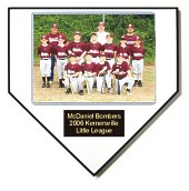 Home Plate Plaque - Team Photo