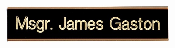 desk nameplate