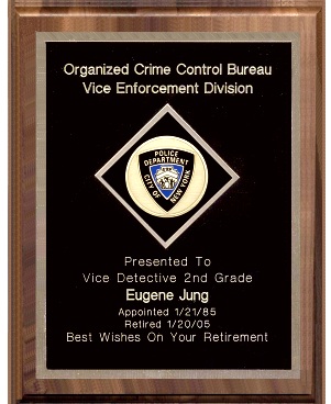 Police & Fireman Plaques