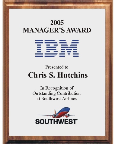 Logo Plaque Silver Plate on Walnut
