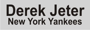 Engraved Nameplate