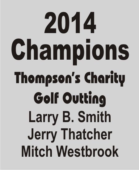 Engraved Metal Plate
