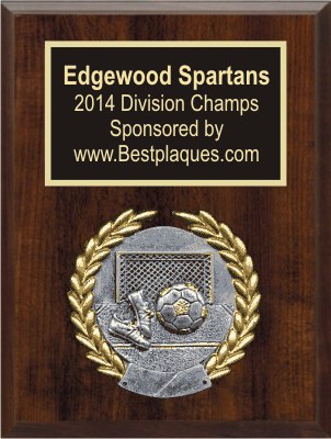 Sports Plaques 6x8 Walnut
