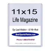 11x15 Life & Large Magazine Top Load - Pack of 10