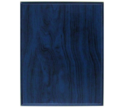 10.5x13 Navy Blue Wood Grain Blank Plaque Board